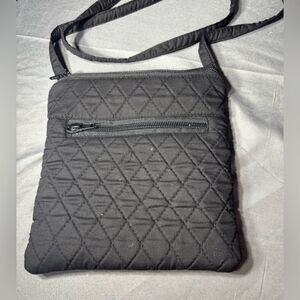 Quilted Black Crossbody Shoulder Bag EPC